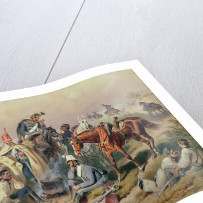 Hussar Encampment by R Gobel