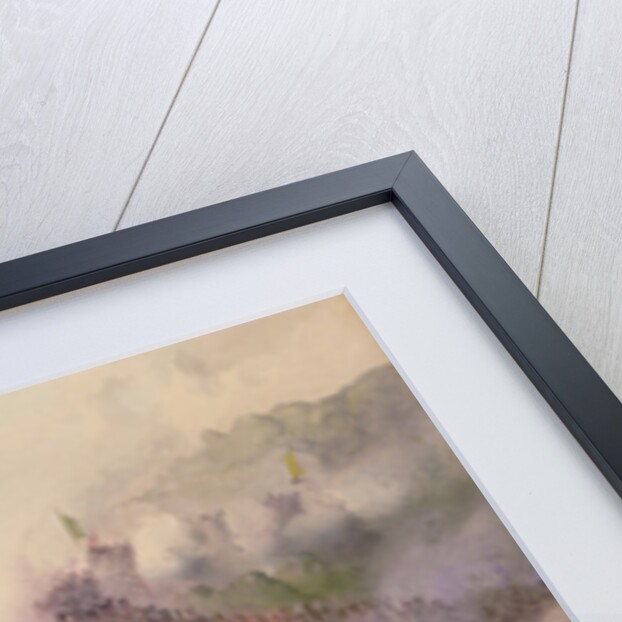 The Battle of Vicenza: the Storming of Monte Berico, June 1848 by Franz Gerusch