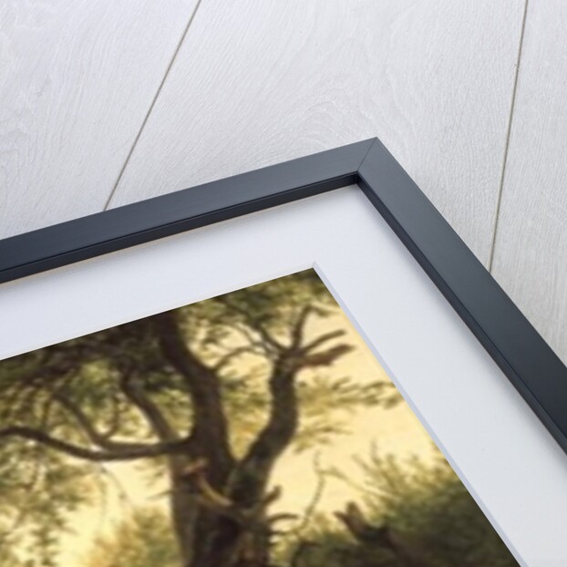 Landscape with a Shepherd, 1826 by Friedrich Gauermann