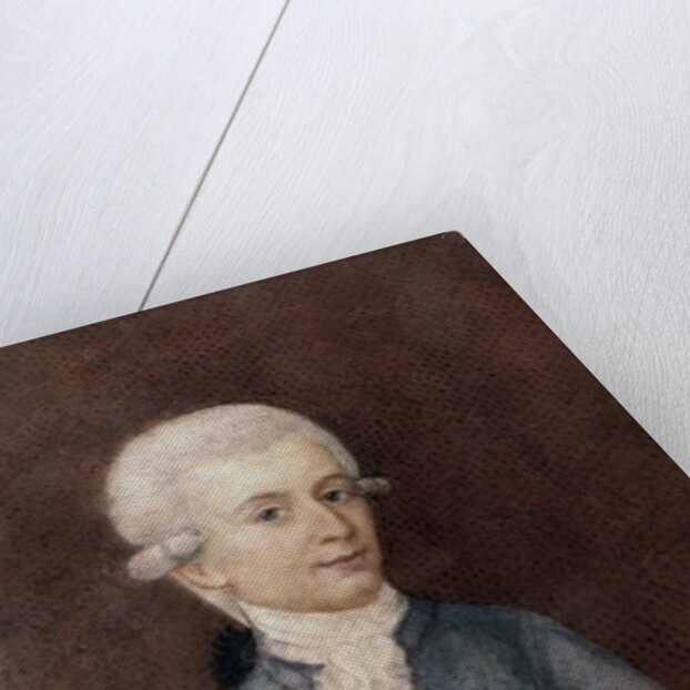 Wolfgang Amadeus Mozart, c.1780 by Johann Nepomuk della Croce