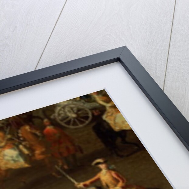 A Cavalcade in the Winter Riding School of the Vienna Hof to celebrate the defeat of the French army at Prague, 1743 by Martin van Mytens or Meytens