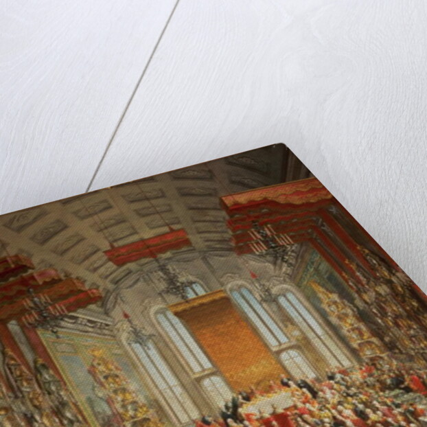 Coronation Banquet of Joseph II in Frankfurt, 1764 by Martin van Mytens or Meytens