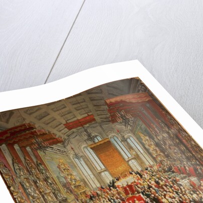 Coronation Banquet of Joseph II in Frankfurt, 1764 by Martin van Mytens or Meytens