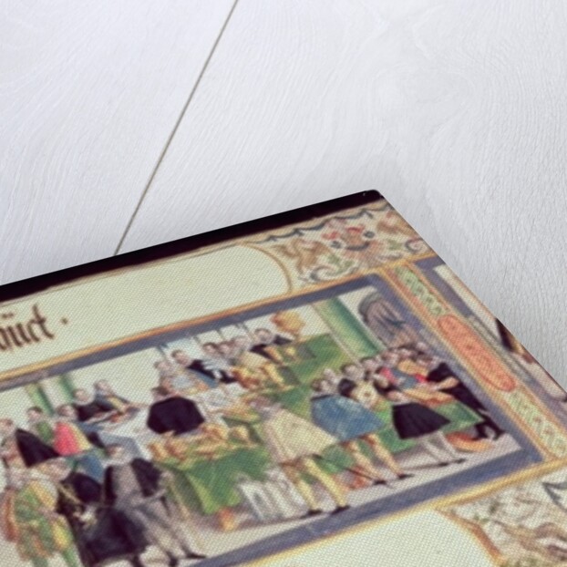 The Imperial Banquet: a scene from the Ceremony of the Golden Fleece in Prague and Landshut, 1585 by Anonymous