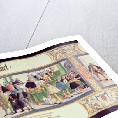 The Imperial Banquet: a scene from the Ceremony of the Golden Fleece in Prague and Landshut, 1585 by Anonymous