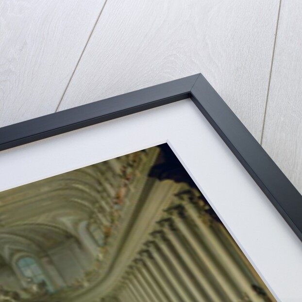 A Cavalcade in the Winter Riding School of the Vienna Hof to celebrate the defeat of the French army at Prague, 1743 by Martin van Mytens or Meytens