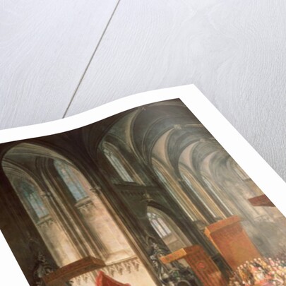 The Investiture Joseph II following his coronation as Emperor of Germany in Frankfurt Cathedral, 1764 by Martin van Mytens or Meytens