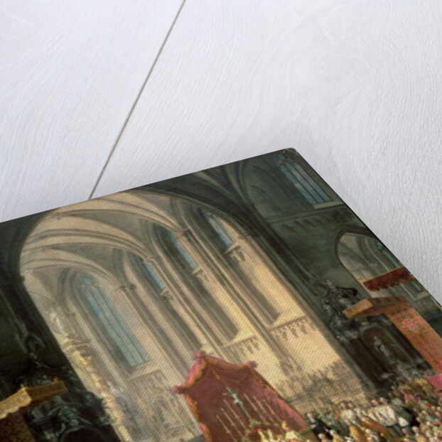 The Coronation of Joseph II as Emperor of Germany in Frankfurt Cathedral, 1764 by Martin van Mytens or Meytens