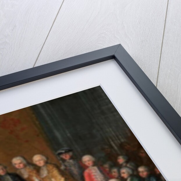 The Investiture of Joseph II Emperor of Germany in Frankfurt Cathedral, following his coronation, 1764 by Martin van Mytens or Meytens