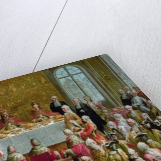 The Coronation Banquet of Joseph II, Emperor of Germany, 1764 by Martin van Mytens or Meytens
