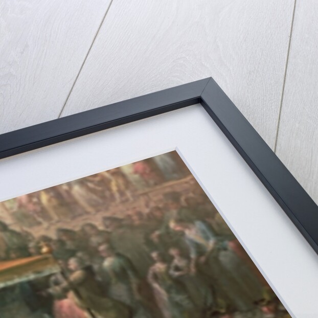 The coronation procession of Joseph II Emperor of Germany, in Romerberg, 1764 by Martin van Mytens or Meytens