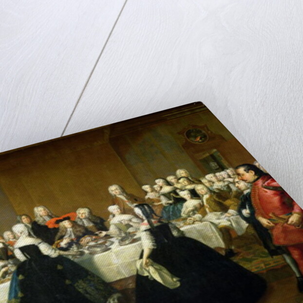 Wedding Breakfast of Empress Maria Theresa of Austria and Francis of Lorraine, c.1736 by Martin van Mytens or Meytens
