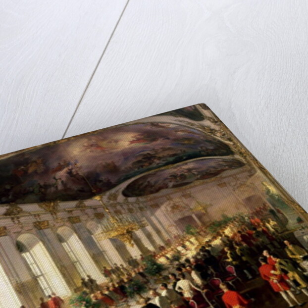 Celebration on the occasion of the anniversary of the Military Order of Maria Theresa, 1861 by Siegmund L'Allemand