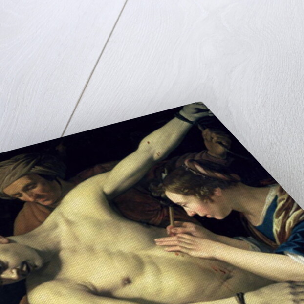 St. Sebastian and St. Irene, 1624 by Jan van Bijlert or Bylert