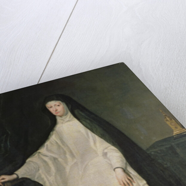 Queen Mariana of Austria, in mourning by Don Juan Carreno de Miranda