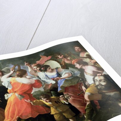 The Triumph of David, 1673 by Michele Ragoglia