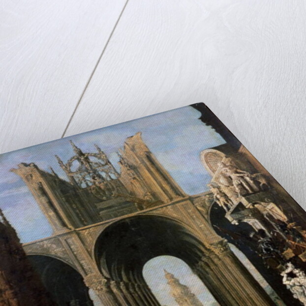 Architectural Fantasy, 17th century by Francois de Nome