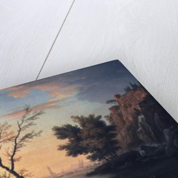 Seaport at Sunset, 1751 by Claude Joseph Vernet