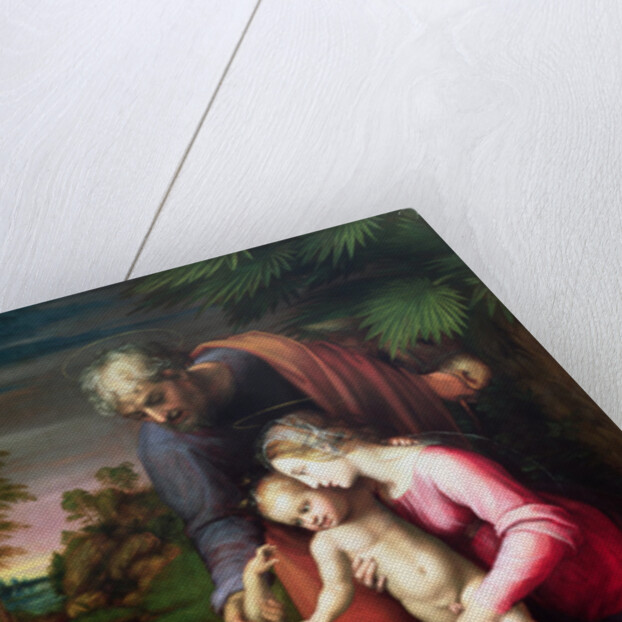 Holy Family with John the Baptist, 1513/14 by Sanzio of Urbino Raphael