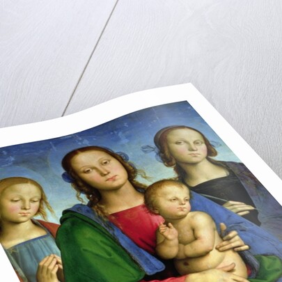 Madonna and Child with St. Catherine and St. Rosa, 1493 by Pietro Perugino