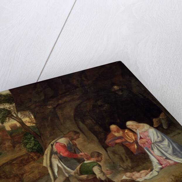 Adoration of the Shepherds, 1510 by Giorgio Giorgione