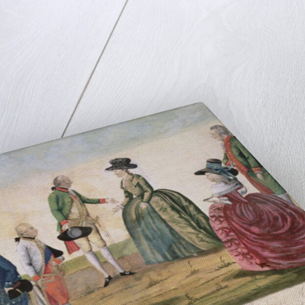 Meeting between Joseph II of Germany and Empress Catherine the Great at Koidak, 18th May, 1787 by Johann Hieronymus Loeschenkohl