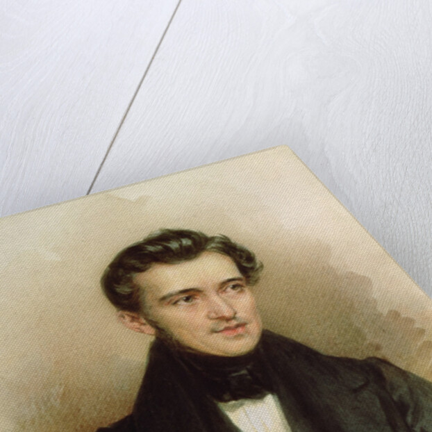 Johann Strauss the Elder, 1835 by Josef Nikolaus Kriehuber