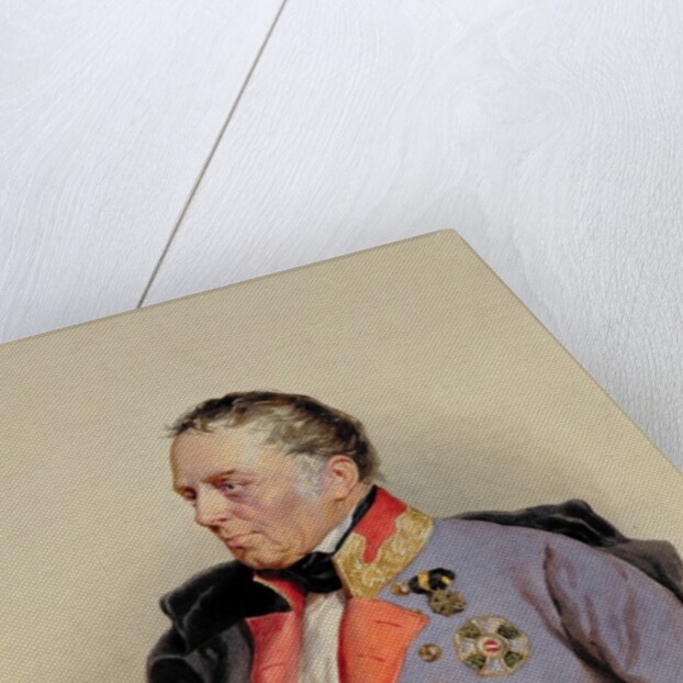 Johann Joseph Wenzel, Count Radetzky Governor of the Lombardo-Venetian territories in the mid 1800s, 1849 by Josef Nikolaus Kriehuber