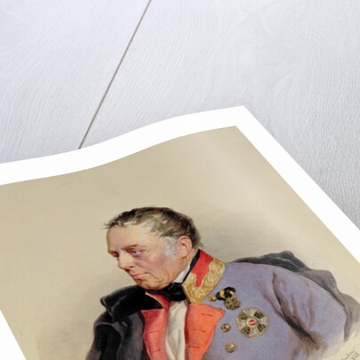 Johann Joseph Wenzel, Count Radetzky Governor of the Lombardo-Venetian territories in the mid 1800s, 1849 by Josef Nikolaus Kriehuber