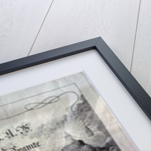 Masonic certificate, 1785 by Anonymous