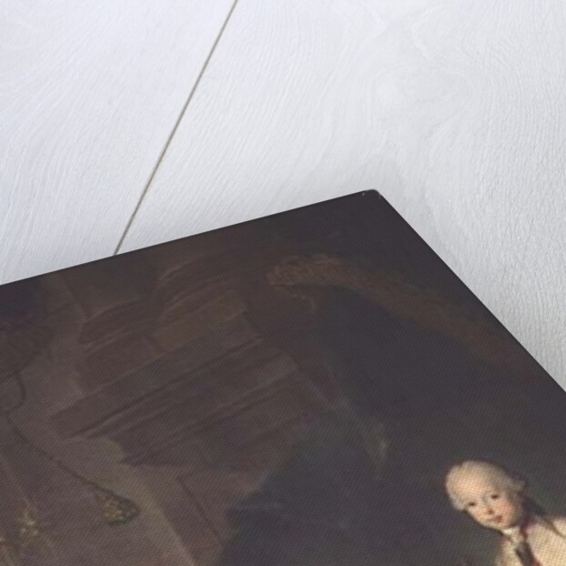 Two children of Empress Maria Theresa of Austria Leopold and his sister Princess Maria Christine by Martin van Mytens or Meytens