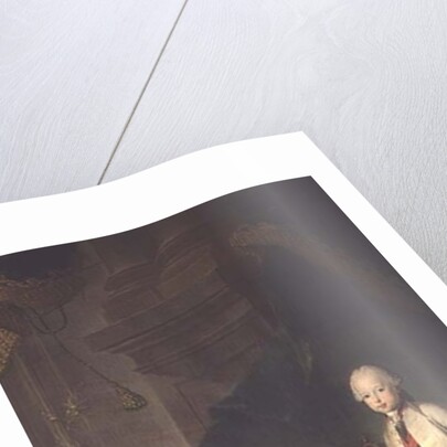 Two children of Empress Maria Theresa of Austria Leopold and his sister Princess Maria Christine by Martin van Mytens or Meytens