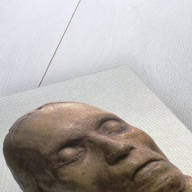 Death mask of Ludwig van Beethoven, 1827 by Anonymous