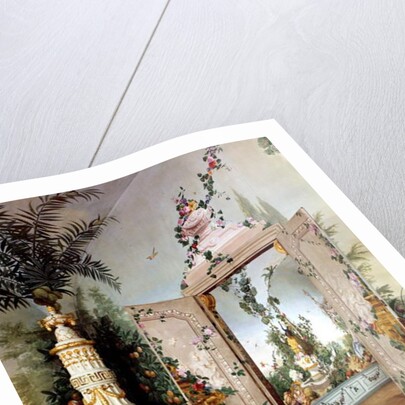 The Bergl Apartments: trompe l'oeil decoration painted by Johann Bergl, 18th century by Johann Wenzel Bergl
