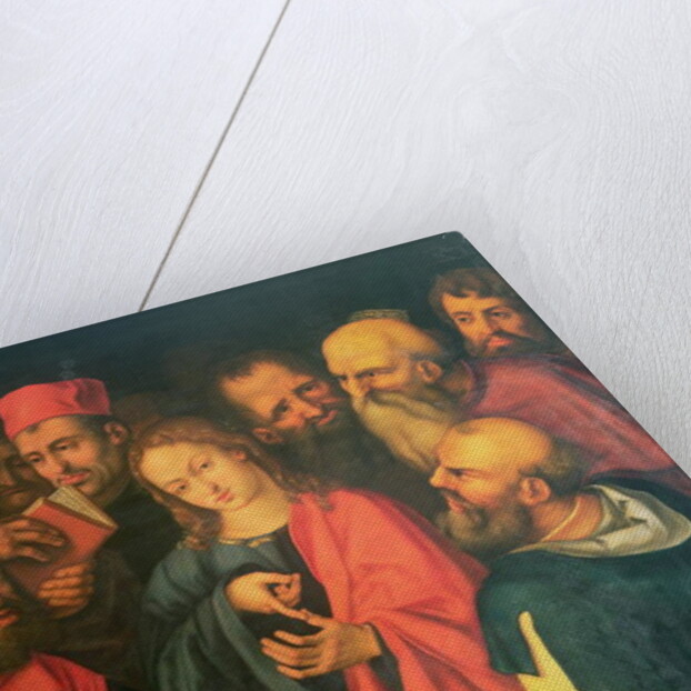 Christ, aged twelve, among the scribes, 16th or 17th century by Albrecht Durer or Duerer