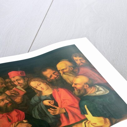 Christ, aged twelve, among the scribes, 16th or 17th century by Albrecht Durer or Duerer