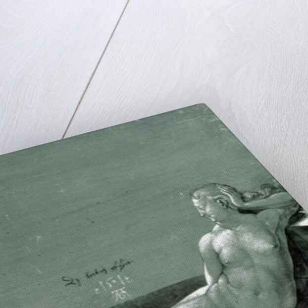 Reclining female nude, 1501 by Albrecht Dürer or Duerer