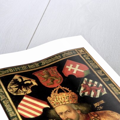 Emperor Sigismund, Holy Roman Emperor, King of Hungary and Bohemia, c.1600 by Albrecht Durer or Duerer