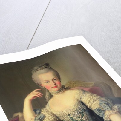 Portrait of Marie-Antoinette, 1767-68 by Martin van Mytens or Meytens