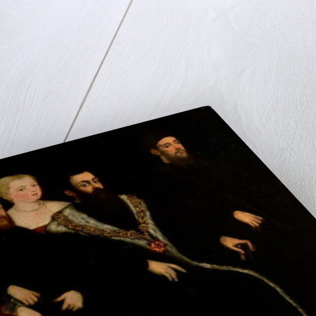 Seven members of the Soranzo Family by Jacopo Robusti Tintoretto