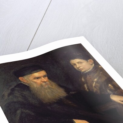 Old man and his servant, 1565 by Jacopo Robusti Tintoretto