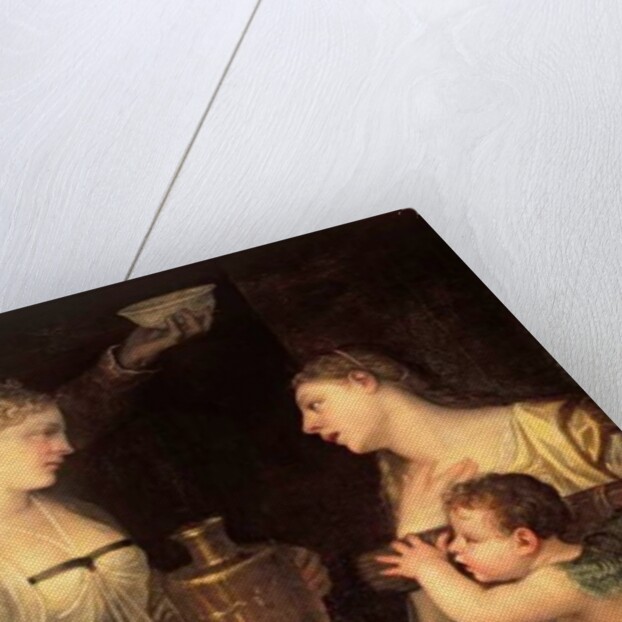 Allegory of Married life depicting the Gods Vesta, Hymen, Mars and Venus by Alessandro Varotari