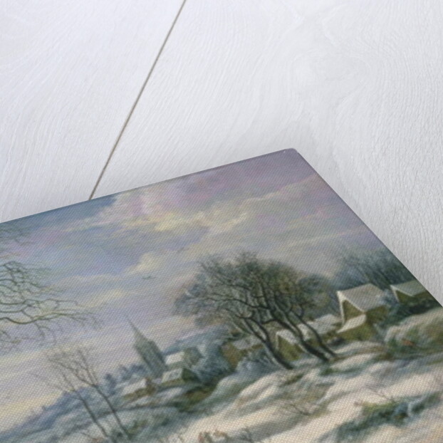 Winter landscape by Daniel van Heil