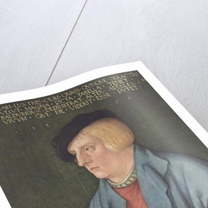 Portrait of a young man, 1515 by Hans Baldung Grien