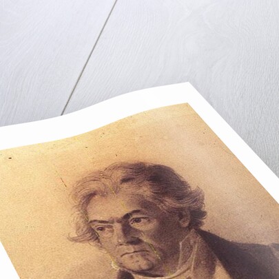 Ludwig van Beethoven, 1824 by Johann Stephan Decker