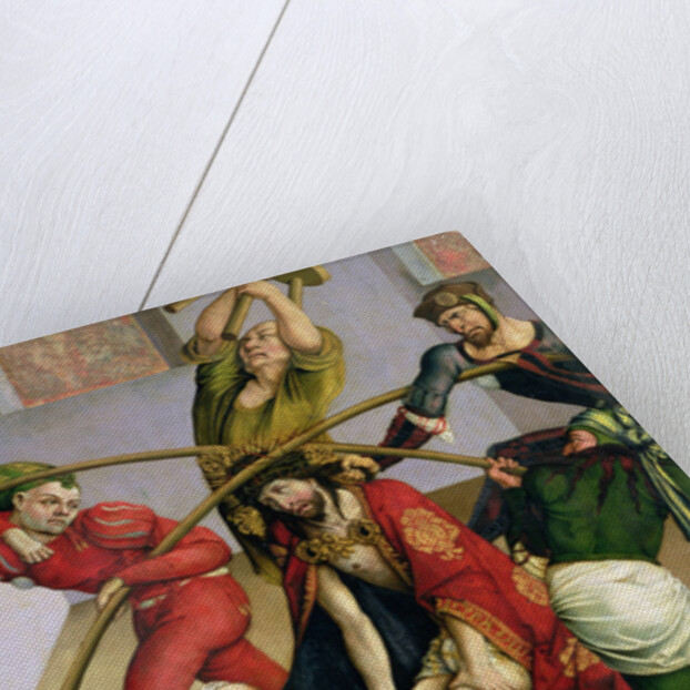 Christ crowned with thorns by Jorg I Breu