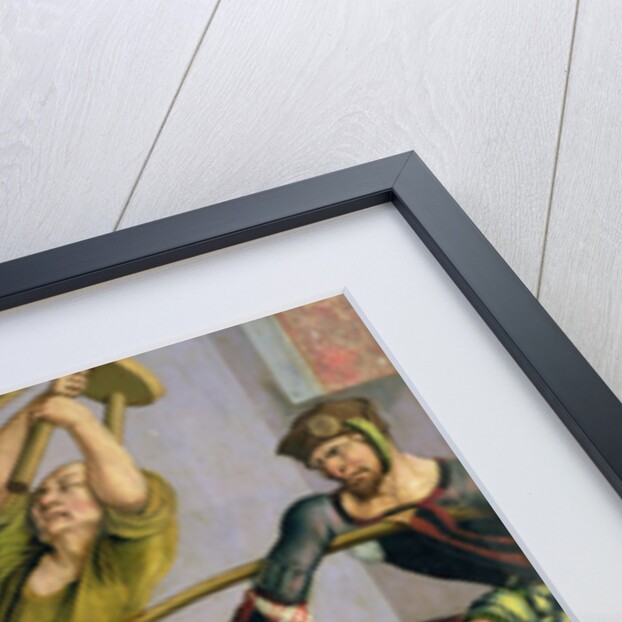 Christ crowned with thorns by Jorg I Breu