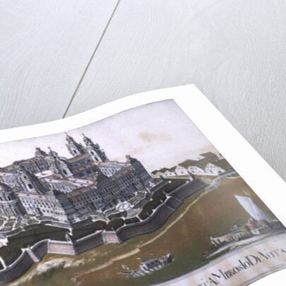 View of the Augustinian monastery of Klosterneuburg by Joseph Knapp