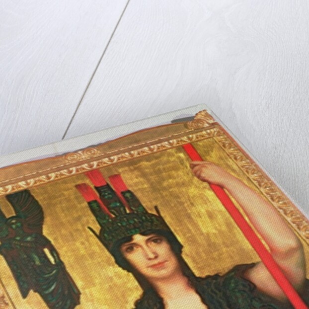 Pallas Athena, 1898 by Franz von Stuck