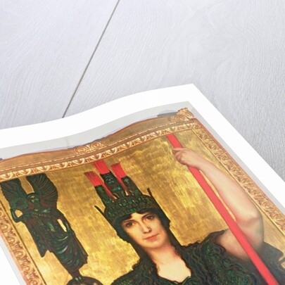 Pallas Athena, 1898 by Franz von Stuck